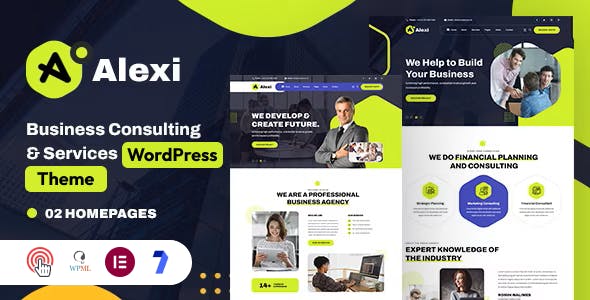 Alexi - Business Consulting & Services Multipurpose WordPress Theme